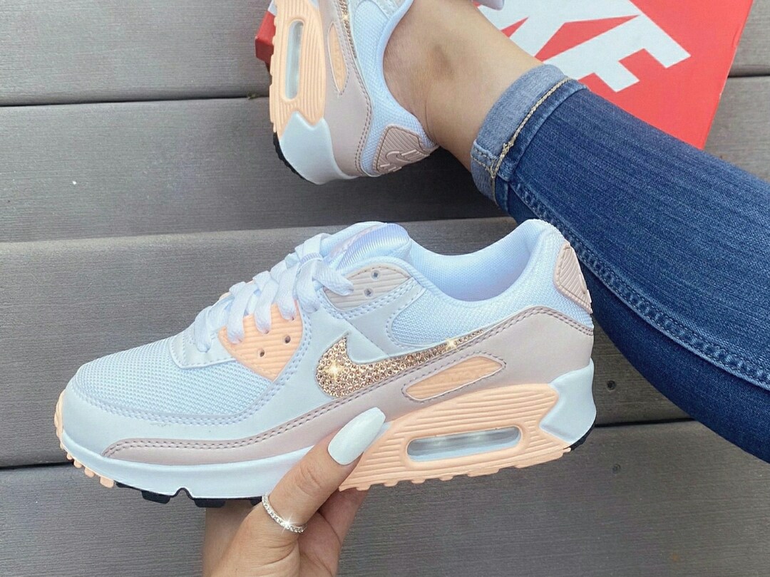 Swarovski Nike 90er Damen Swarovski New Air Max 90 Womens Crystal